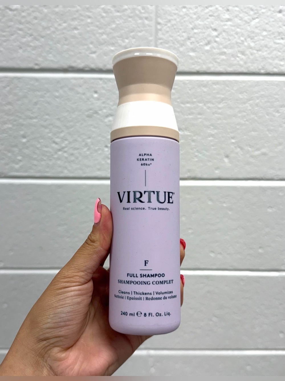 Virtue Full Shampoo 8 oz Set of 3 | New & Sealed